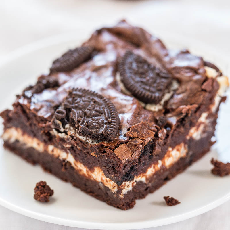 Oreo Lactation Brownies - milkingcowsg